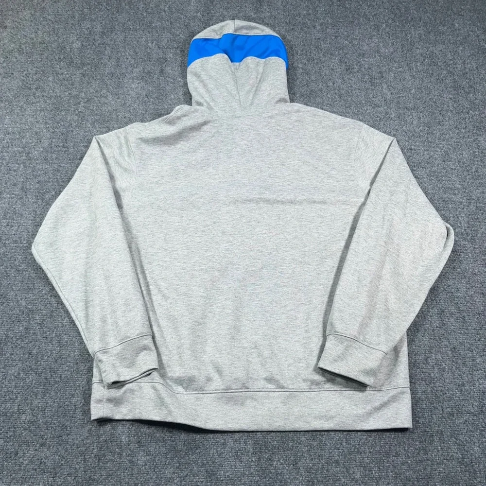 Jordan UCLA Bruins Pullover Hoodie Mens L NCAA Basketball Grey Blue Performance